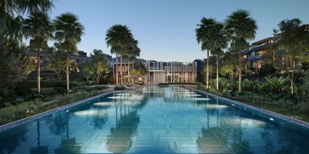 Khởi công dự án The Fullton - Dự án nhà ở thấp tầng hạng sang của capitaland 6 Hồ bơi dài 50m nằm trong khuôn viên Clubhouse, mang đến không gian thư giãn lý tưởng giữa thiên nhiên xanh mát.