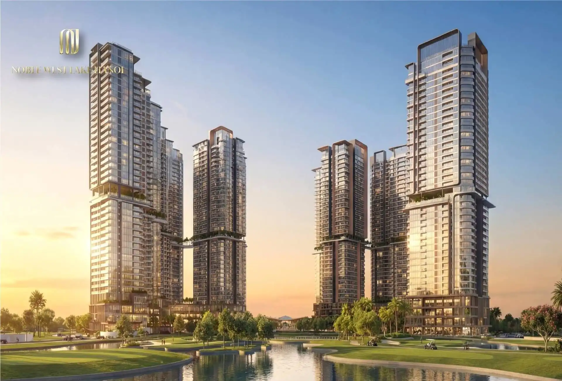 Phối cảnh dự án Noble West Lake Hà Nội